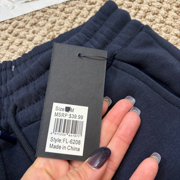 Brand new with Tags‎ Men’s Bello Brand Navy Blue Joggers Size Medium - Picture 4 of 7